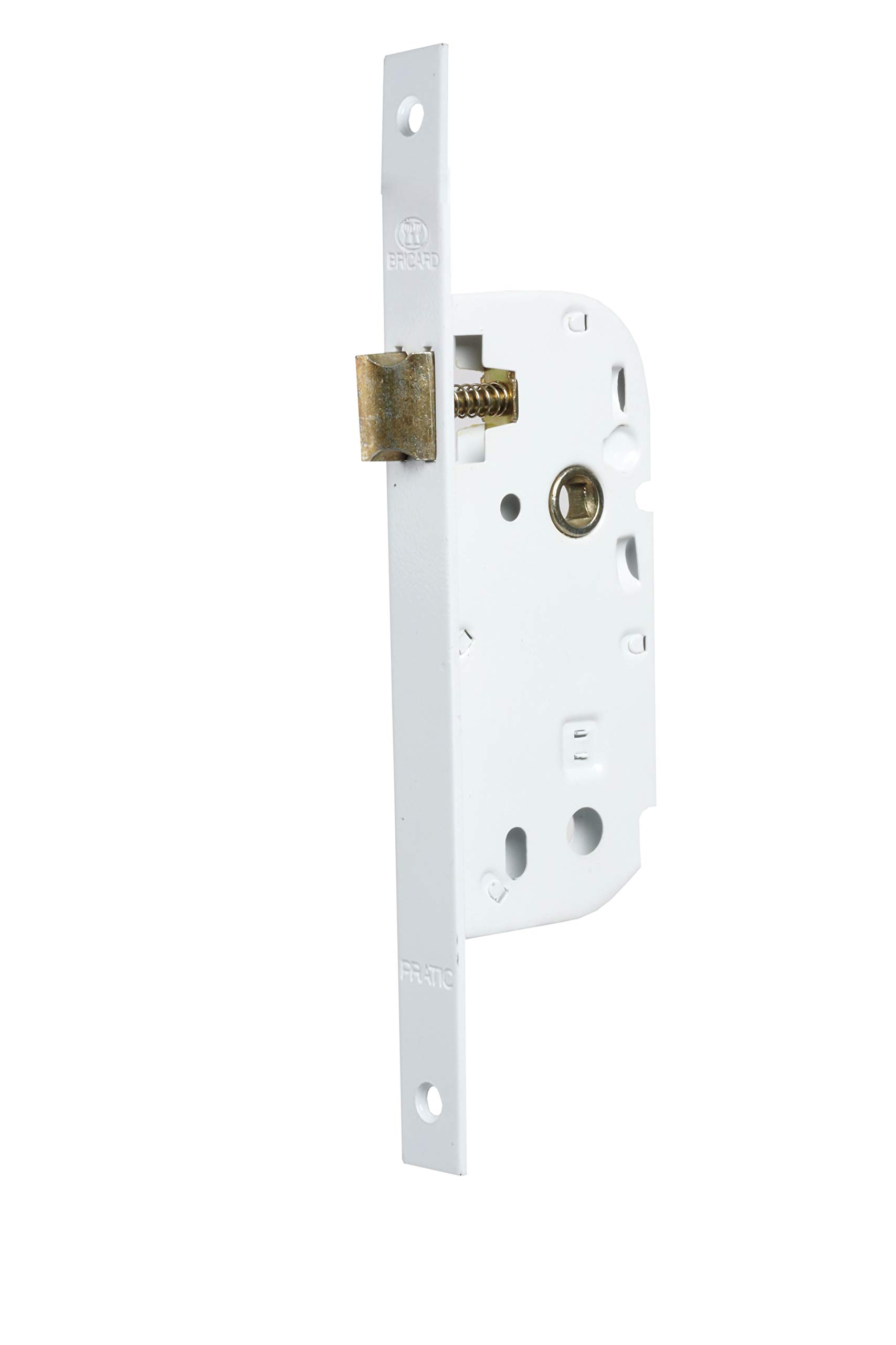 Bricard Serrure à Mortaiser 2682 Flush-Mounted Lock 40 mm for Living Room Kitchen Keyless White Other Standards