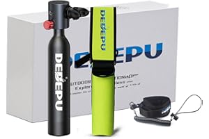 DEDEPU Scuba Tank,0.5L Mini Scuba Dive Tank,5-10 Minutes Underwater Capability,Portable Mini Scuba Tanks,Mini Dive Tank,Mini Scuba Diving Tank Kit,Scuba Diving Gear