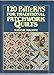 120 patterns for traditional patchwork quilts by