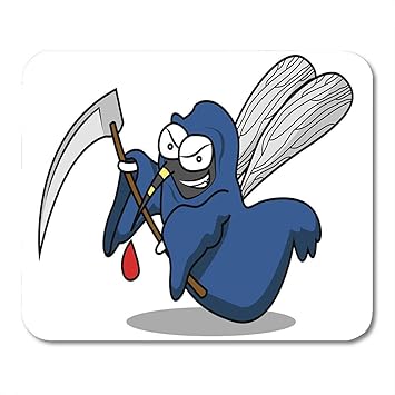 Cojin De Raton Los Dibujos Animados De Mosquitos Llevan Muchas Enfermedades Como La Fiebre Del Dengue Alfombrillas Para Portatiles Computadoras De Escritorio Alfombrillas De Raton Material De Ofi Amazon Es Electronica
