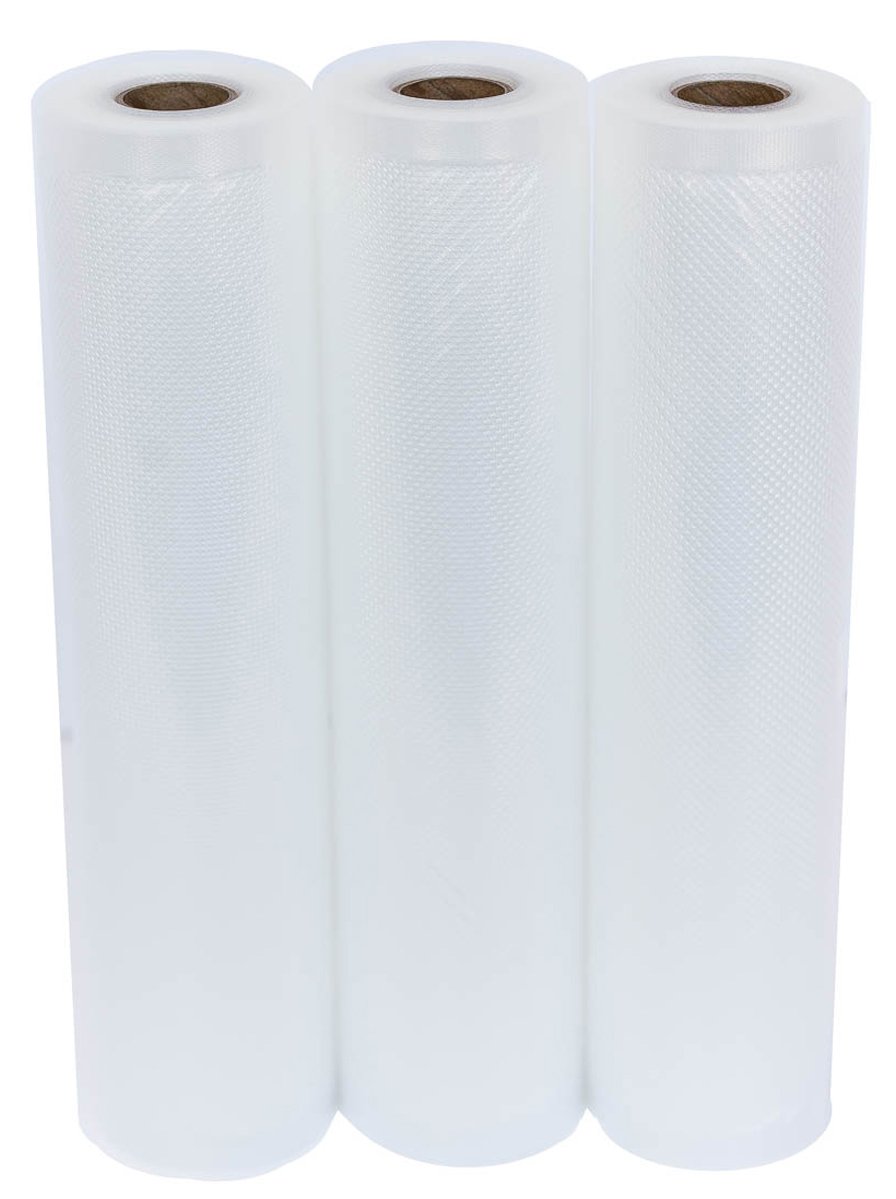 Food Saver Bags Rolls 11x20. 3 Pack for Foodsaver, Seal a Meal Vacuum