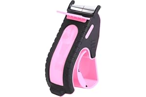 Heavy Duty Shipping Tape Dispenser: TENDO° Premium Line – Reusable, Replaceable, Eco-Friendly 2’’ Master Piece Dispenser for Pros with Patented 10° Sloped Chromium Blades - P-2200 (4th Gen.)_Pink