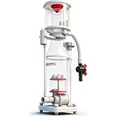 Protein Skimmer for 50-100 Gallon Saltwater Aquarium | DC Pump with Adjustable Flow Control, Ultra Silent Operation (&le;35dB), Nano-Scale Design for Reef Tank, Saltwater Tank