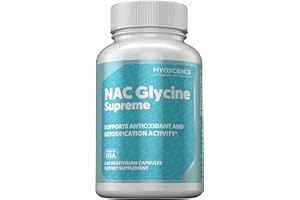 MYOXCIENCE NAC Supreme Capsules | 1.6 G N-Acetyl-L-Cysteine per Serving | 40 Servings