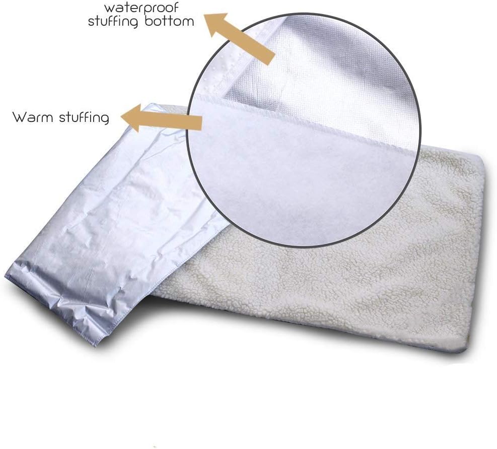Milai Self Heating Pet Pads Pet Blanket for Cat/Dog,Pet Heating Pad,Self Warming Cushion Mat for Cats Dogs,Self Heated Cat Dog Bed/Pet Thermal Mat Blanket ecological - Image 5