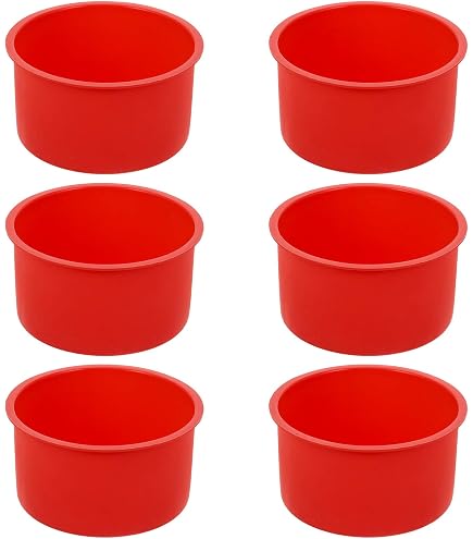 HARFINGTON 3-Pack Round Cake Pans 10 Inch - Nonstick Silicone Bakeware Molds - View #4