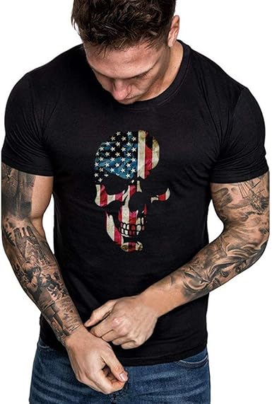 camisetas americanas para hombre