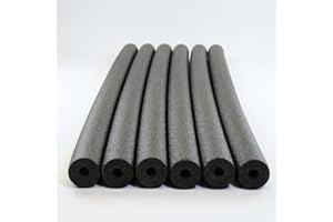 FIX FIND Pool Swim Noodle, FixFind 6 Pack 52 Inch Hollow Foam Pool Swim Noodle, Bright Foam Noodles for Swimming, Floating and Craft Projects