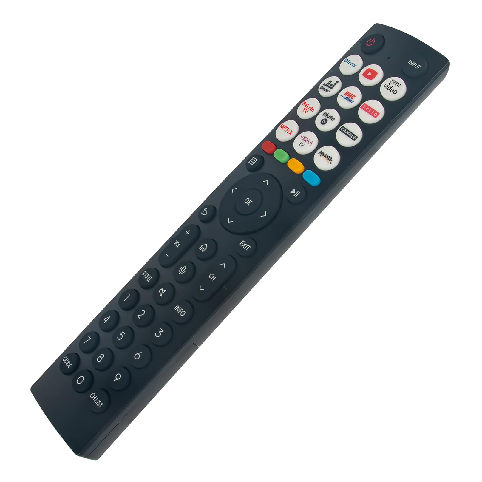 ERF2L36H ERF2L36 Voice Replaced Remote Control -VINABTY-fit for Hisense TV ERF2L36 (0011) remote control 75A6K