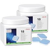 CPLIKE Descaling Tablets for Jura Automatic Coffee Machines | 2-Phase Coffee Machine Cleaner &amp; Decalcifying Tablets for Jura, Extends Machine Life, Preserves Coffee Flavor, 36 Tablets