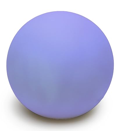 Rattan4Life Bella casa Deko Lampe Kugel Garten Leuchte 50 cm rund Batterie Akku kabellos Farbwechsel bunt RGB Licht dimmbar F