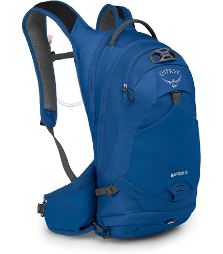 Osprey Raptor 10L Men's Biking Backpack with Hydraulics Reservoir, Black : Sports & Outdoors