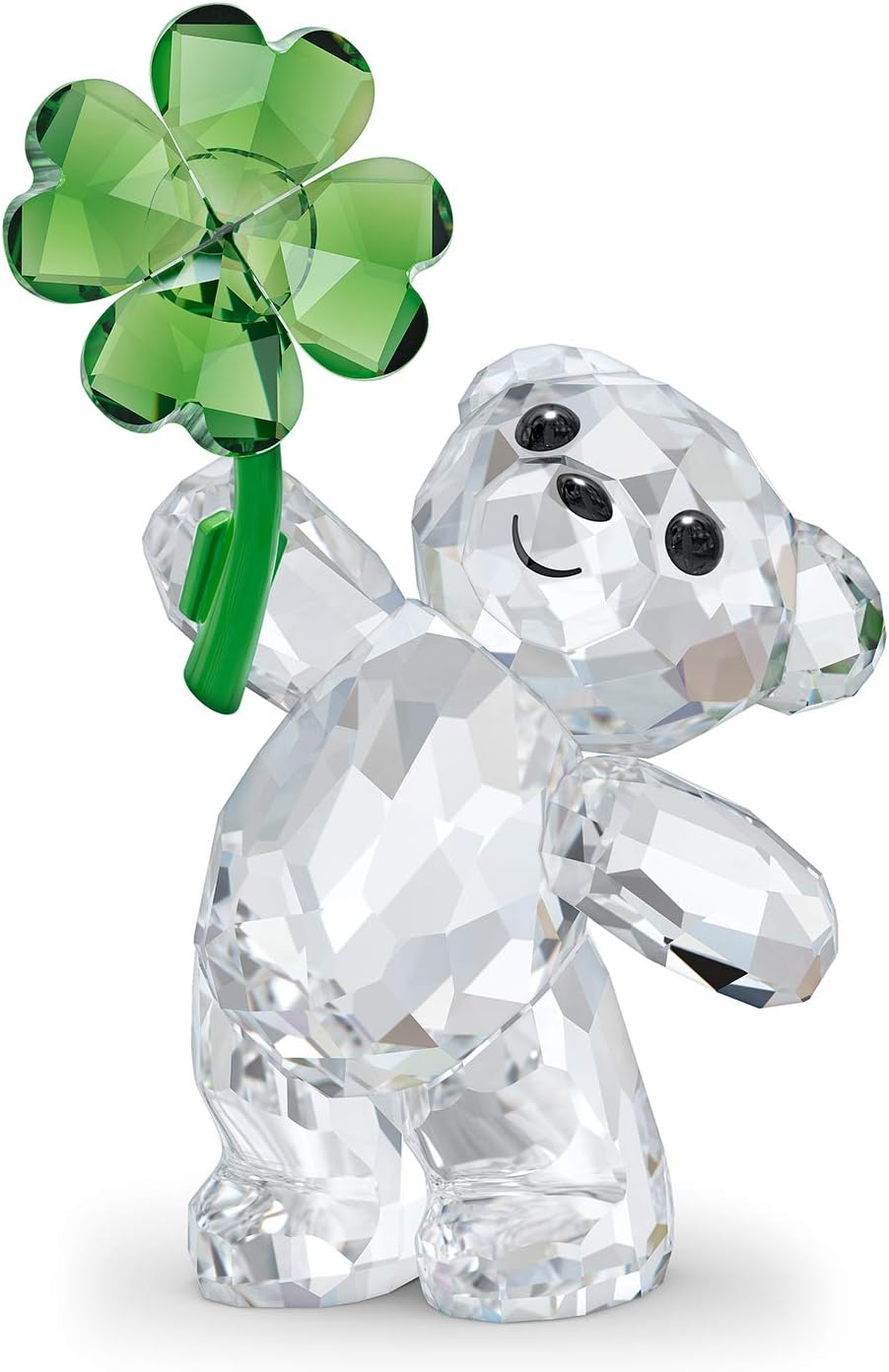 SWAROVSKI Kris Bear Lucky Charm Figurine, One Size, Green