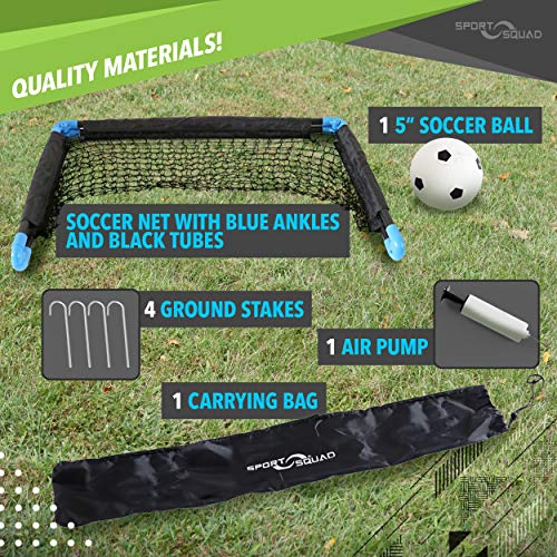 Sport Squad Portable Soccer Goal Net Set Pop Up Training Soccer Goals