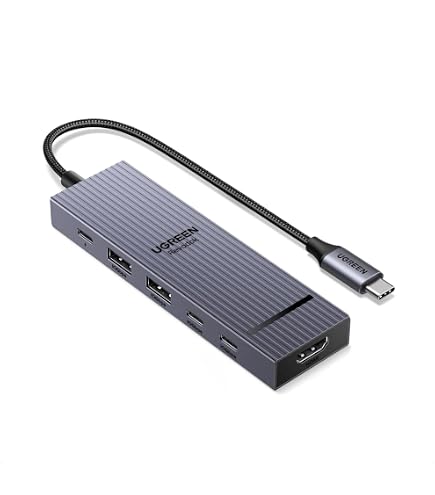 Amazon.com: TUNEWEAR Almighty Dock C2 Multi USB Hub Ethernet 4K
