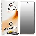 Akcoo [2 Pack Pixel 7 Pro Matte Screen Protector, Tempered Glass [UV Set], Anti Glare, Anti-Fingerprint, Full Screen Adhesive [Scratch Repair],Sensitive and Soft Touch [Tailored for Mobile Gaming]