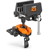 IQ Vise 360&deg; Articulating Bench Vice, Multi-Angle | Rotating ball and socket locks in 8 positions up to 130 ft-lbs, swap-in jaw pads for woodworking, gunsmithing and repair