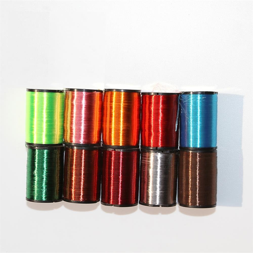 Best All-Round Thread for Dry Flies Fly Tying Materials (10Colors Mixed Color)