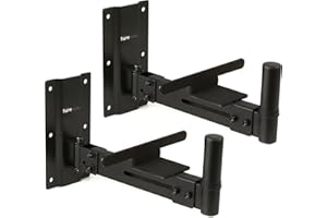 Gator Frameworks GFW-SPK-WM100 Wall Mounting Speaker Poles (Set of 2)