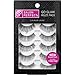 Salon Perfect False Eyelashes GO GLAM Multi Pack 105 Black, Ultra thin 5 pairs of Lashes