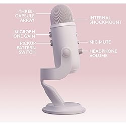 Logitech Creators Blue Yeti USB Microphone for