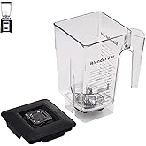 EastFune 90oz Wildside+ Jar Replacement for Blendtec Blenders | Replace 570 575 625 650 725 759 800 825 885 etc, compatible with Classic/Professional/Commercial Series Container Pitcher Cup