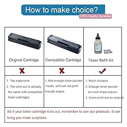 Misee Toner Refill Powder Compatible for HP 201a