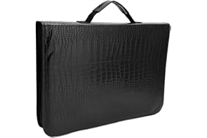 GaotKeut Hairdressing Scissors Storage Case Barber Scissors Bag PU Leather Portable Hair Scissors Bag for Home Barbers Hairst