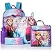 Disney Girls' Frozen 5 Pc Set Backpack, purple