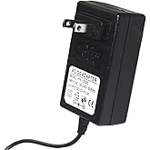 Tasodin DC 12V 2A Power Supply Adapter, AC 100-240V to DC 12Volt Transformers, Switching Power Source Adaptor for 12V 3528/5050 LED Strip Lights String, 24W Max, 2.1mm X 5.5mm US Plug