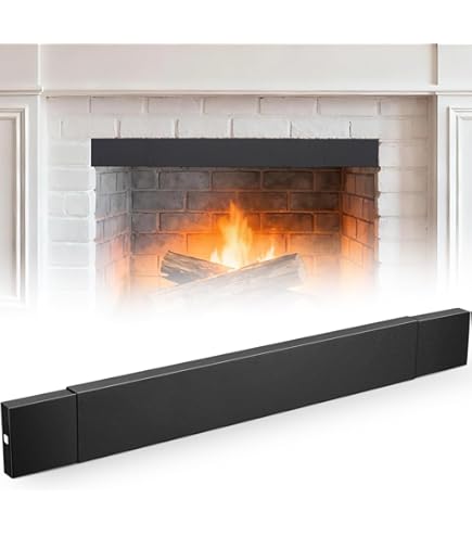 Amazon.com: Empire VB4H42BL 40'' Fireplace Hood Extension for 42
