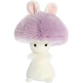 Aurora Spring 10 Fungi Friends Violet Vibrant Stuffed Animal | Bunnies, woodland friends, and whimsical Easter-ready details