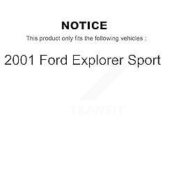 CMX Front Rear Ceramic Brake Pads Kit Replacement