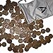1 Full Pound of U.S. Wheat Pennies in a Custom Vx Investments Microfiber Pouch (Bigger Than Troy Pound, Nearly Three Rolls of Cents)