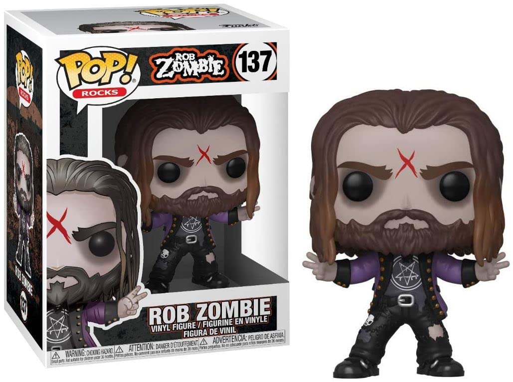 Funko POP! Rocks Rob Zombie - Collectable Vinyl Figure - Gift Idea - Official Merchandise - Toys for Kids & Adults - Music Fans - Model Figure for Collectors and Display