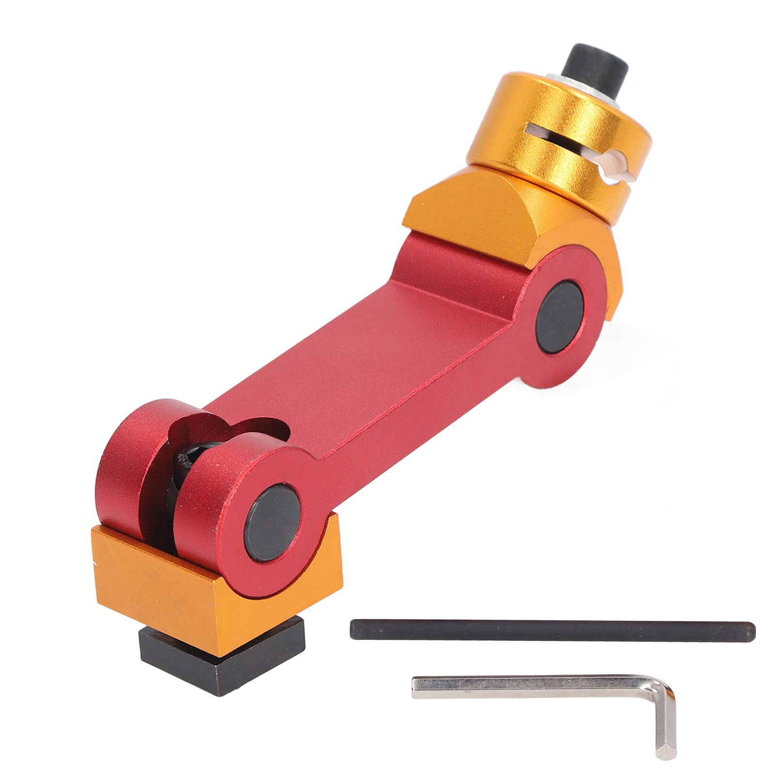 Photo 1 of Adjustable CNC Work Stop Locator CNC Mill Work Stop Part Locator Adjustable Vise Stop Locator Vise Stop Limiter Mill Machine Workpiece for T Slot