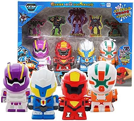 Tobot Bath Toy (4pcs)