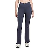 Danskin Women's Side Slit Flare Leg Yoga Pants