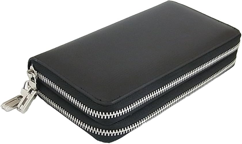 Amazon [バローネ] bn1621 高級牛皮 ダブル ラウンドファスナー