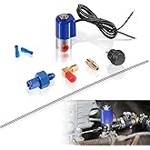 16030-4AN Line Purge Valve Kit with Solenoid and Switch | Universal Feed Line Air Release Kit, Includes Stainless Steel Tubing and Fittings