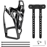BSSOK Bike Water Bottle Holder Ultra-Light Bicycle Bottle Cages with Cage Mounting Base for Road MTB Bikes
