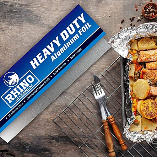 Rhino Aluminum Heavy Duty Aluminum Foil Rhino 12 x 350 sf Long Roll