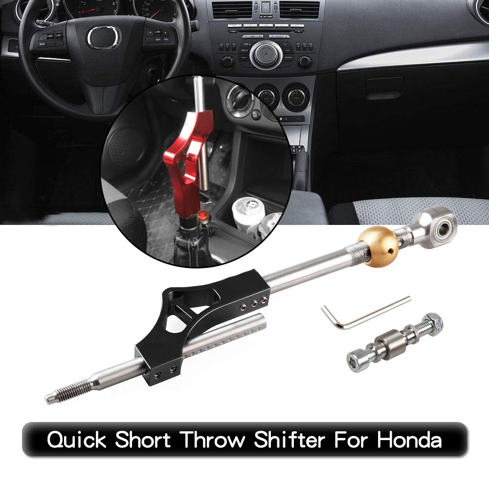 RYANSTAR Shifter Extender Adjustable Short Shifter for Honda Ciciv CRX