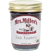 Mrs Millers, Jam Black Raspberry Seedless, 9 Ounce