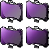 K&amp;F CONCEPT Upgrade 4Pack ND Filter Kit Compatible with DJI Avata 2, ND8 ND16 ND32 ND64 Neutral Density Filters Drone Lens Accessories, Multi-Coated HD Optical Glass/Gimbal Safe