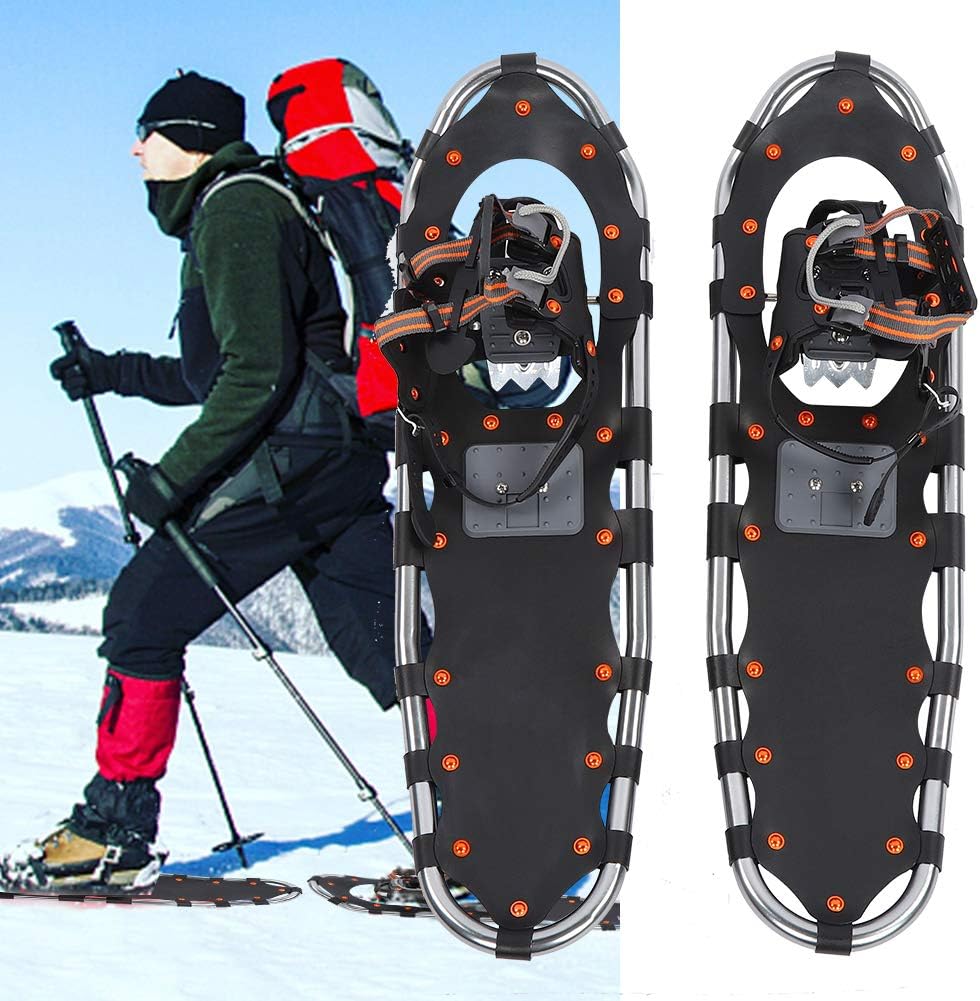 AYNEFY Snow Shoes Winter Boots with Spikes Snowshoe Hiking 30 Inch Snow
