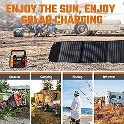Baldr 60W Portable Solar Panel, Foldable Charger