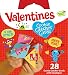 Peaceable Kingdom 28 Card Cootie Catcher Valentines with Envelopes primary