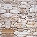 3D Stone Wallpaper Peel and Stick Wallpaper PVC Self-Adhesive Film Removable Wallpaper for Room Decor，17.7
