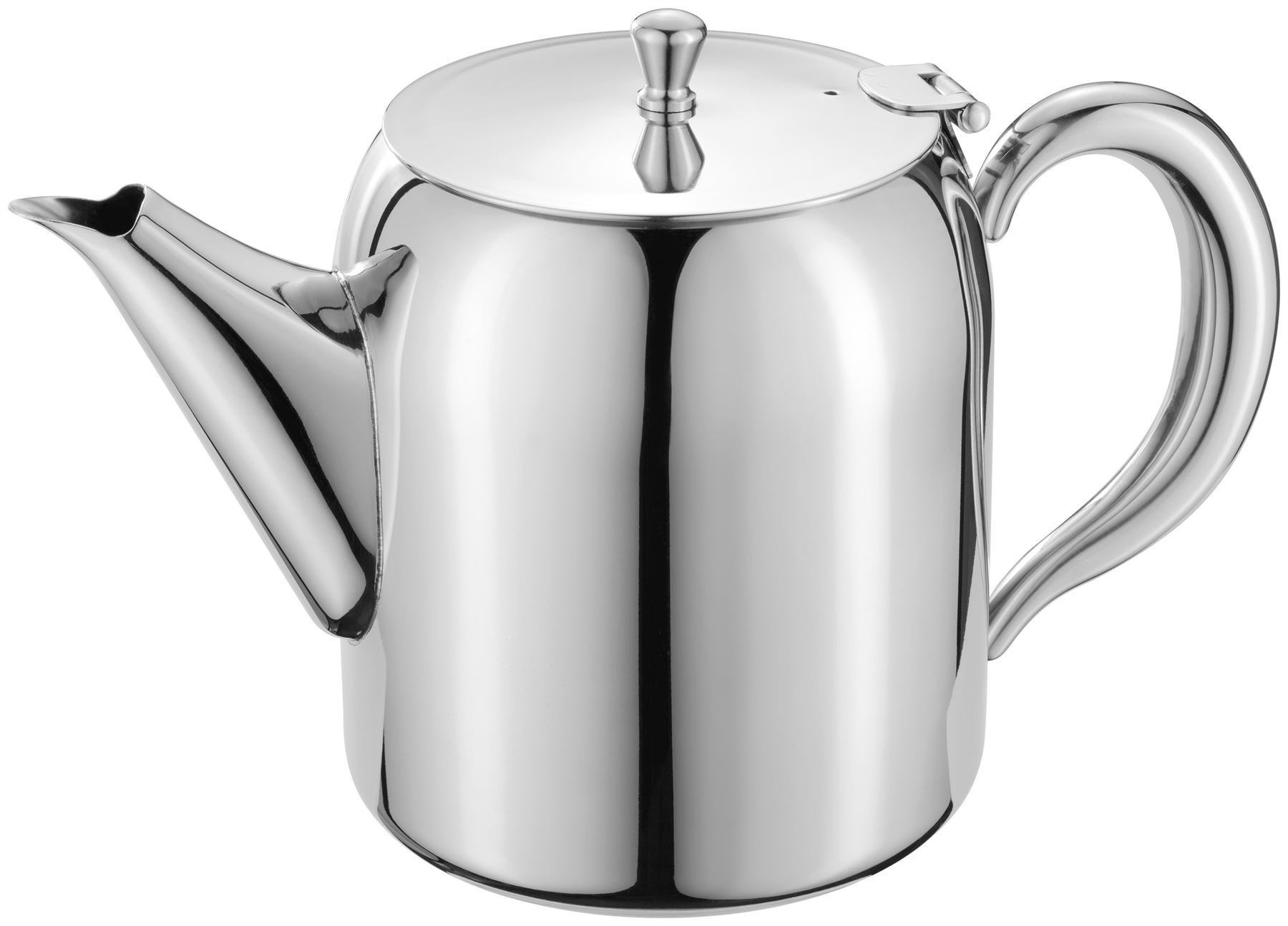 Judge Tall Stainless Steel Traditional Teapot, 1.2L, 6 Cup, Non-Drip Spout, Gift Box - 25 Year Guarantee